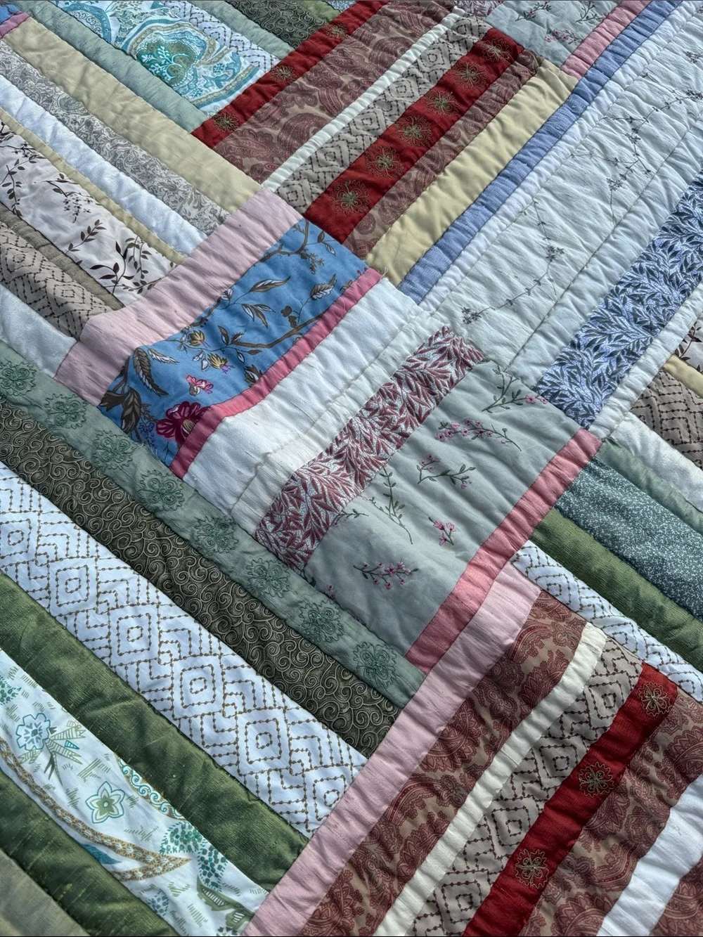 Vintage Patchwork PotteryBarn Comforter